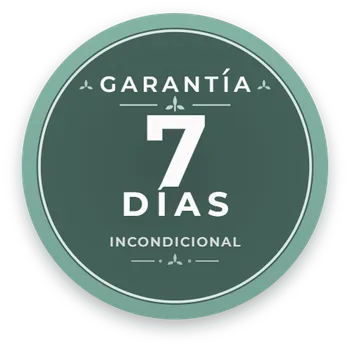 Sello de garantía incondicional de 7 días